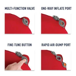 Sea To Summit Comfort Plus SI -Terre Sauvage comfort plus self inflating sleeping mat multi function valve