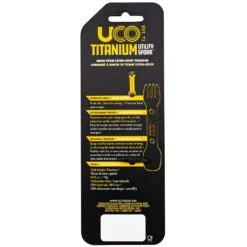 Couvert UCO Titanium Utility Spork -Terre Sauvage couverts en titane uco titanium utility spork 04