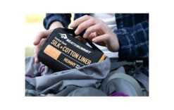 Sea To Summit Travel Liner Soie + Coton -Terre Sauvage drap de sac sea to summit silk cotton liner