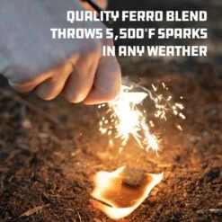 UCO Survival Fire Striker Ferro Rod -Terre Sauvage pierre a feu uco survival fire striker ferro rod 03