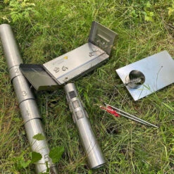 Winnerwell Fastfold Plus Titanium Nested Pipe M-sized Camping Stove -Terre Sauvage poele winnerwell fastfold plus titanium nested pipe camping stove 07