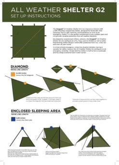 Snugpak All Weather Shelter G2 -Terre Sauvage tarp snugpak all weather shelter g2 07