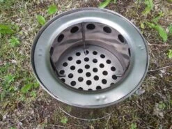 Titanium Wood Stove -Terre Sauvage titanium wood stove 03